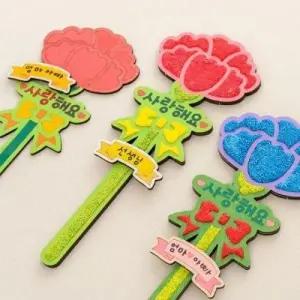 (선택 일반 S240096A)MDF 카네이션 꽃다발 만들기