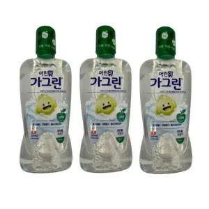 [동아제약] 가그린 어린이용 사과맛 380ML x 3개