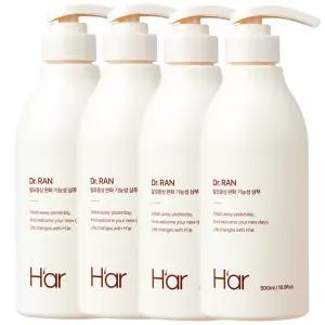 하아르H'ar NEW 계란유래 단백질 샴푸 달걀샴푸, 500ml, 4개
