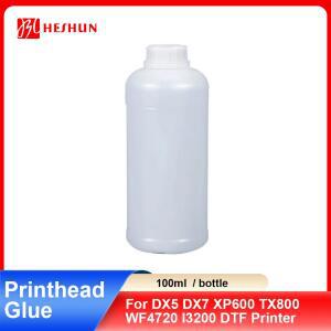 호환 HESHUN 100ml Dtf 노즐 보습액 프린트 엡손 DX5 DX4 L1800 4720 Xp600 I3200 프린터용