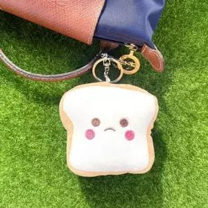 [하프클럽/]키링월드 식빵 키링 열쇠 인형 고리 키홀더