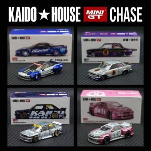 CHASE 카이도 하우스 1:64 MINIGT GTR R34 510 왜건 NSX 디오라마 자동차 모델 컬렉션 숨겨진 항목