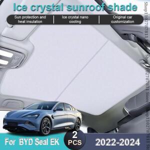 BYD Seal EV 2022 신형 업그레이드 아이스 클로스 버클 선쉐이드 유리 앞뒤 차량 선루프 보호 부품