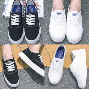 여자 하티 데일리 캐주얼 면혼방 스니커즈