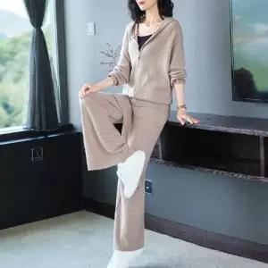 여사친 니트 캐주얼 투피스 긴팔세트 가을옷 올가을 트레이닝 세트 봄가을 맨투맨 후드 OP3