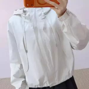 루타꽁몰 여사친 봄 잠바 바람막이 쇼트 트렌치 점퍼 이른 코트 후드 HO1