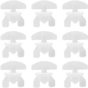 마이크로 트레이더스 40pc 커튼 레일 스토퍼 트랙 글라이더 플라스틱 드레이퍼 슬라이딩 패스너 교체