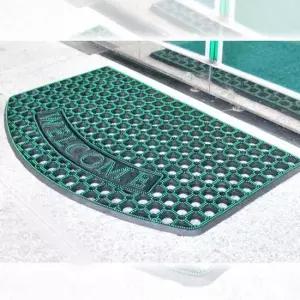 웰컴 프리미엄 현관매트 A형 50x80 반원 업소용 바닥