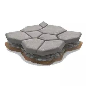 정원 판석 거푸집 금형 벽돌 몰드 꾸미기 조경석 보도블럭틀