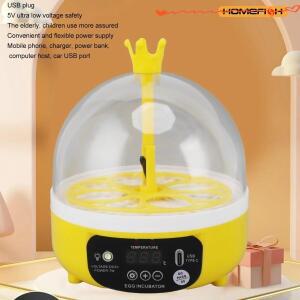 가정용 자동 온도 제어를위한 미니 계란 인큐베이터 4 캔들러 가금류 부화 닭 오리 파이