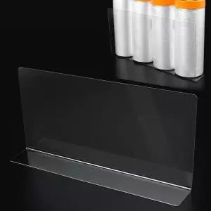 [하프클럽/알티피아]분리칸막이 L형 투명 제품 분리 칸막이 2P 25x12cm 진열대 선반