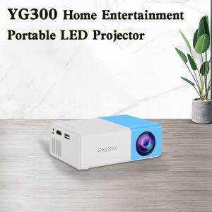빔프로젝터 YG300 내장 스피커 1080P 가정용 휴대용 LED 미니 고화질
