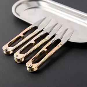 [콩심팥심]미니 반짇고리 실밥 자수 실 바느질 가위 쪽가위