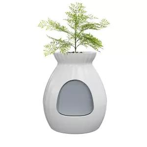 꽃 화분 디자인 고양이 화장실 완전 밀폐형 고양이 변기 가구 숨김형 애완동워터 배변 트레이