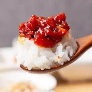 비제이마켓 밥도둑 곰소 비빔오징어젓 200G 부안비빔오징어젓