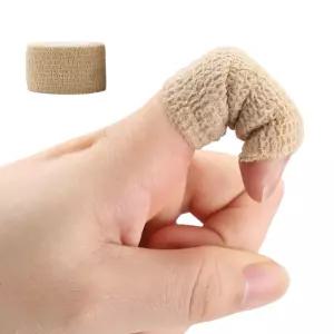스포츠 보호용품 테이핑 자가점착 붕대 손가락 압박 테이프 2.5cm 4.5m