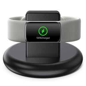 Fitbit 충전기 6 / 충전 5 럭스, 미끄럼 방지 스탠드 도크, USB 고속 케이블 코드, 4.4피트 135cm