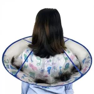 [하프클럽/]헤어컷용 투명 머리카락 받침대 미용실 이발소 컷트 작업 도구