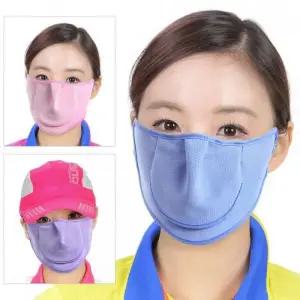 숨쉬기 편한 구리 2단 자외선 차단 마스크 MJ483F