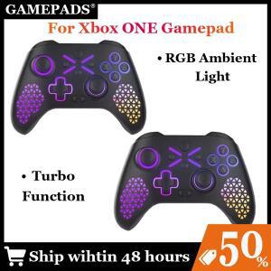Windows PC/xbox호환 One/xbox호환 시리즈 X/S용 RGB 무선 컨트롤러(650mah 배터리 게임 패드 포함) 다기능