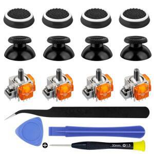 TMR 전마그네틱 조이스틱 플스호환 xbox호환 One 컨트롤러 교체용 안티 드리프트 스틱 및 엄지 액세서리 수