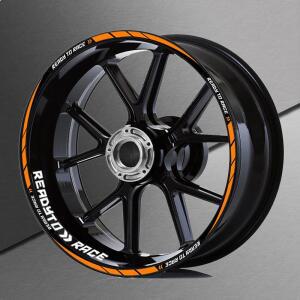 KTM 390 Adventure 어드벤처 SUPER 1290 Adv 790 890 990 790ADV 용 반사 바이크 오토바이 휠 스티커  모토