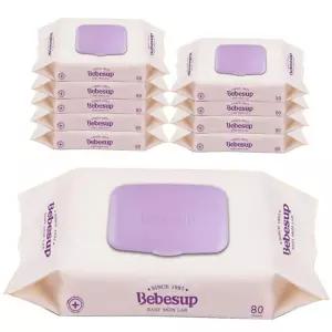 베베숲 트러스트 캡형 물티슈 80매 x 10개입