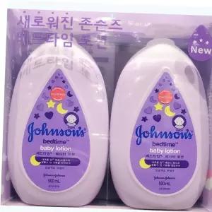 존슨즈 저자극 포뮬러 베드타임 베이비로션 500mlx2개