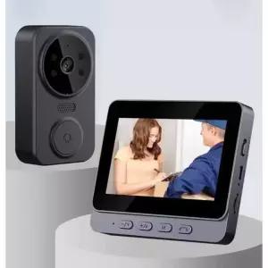 현관 인터폰 무선 초인종 가정용 방수 주택 영상 교체 화면