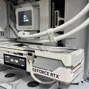 UPSIREN GPU 16핀 모듈형 케이블  12Vhp 호환WR ARGB(5V 3핀 포함)  18AWG 90 ° 직각 남성-남성 디자인  5