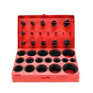 텍살란(R) 오링 구색 세트 케이스 포함 범용 키트 자동차 씰 고무 개스킷 419pc 미터법 32 사이즈 3mm-50mm