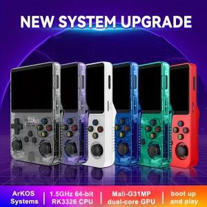 오픈 소스 R36S 레트로 복고풍 엔틱 휴대용 비디오 게임 콘솔 리눅스 시스템 3.5인치 IPS 화면 포켓 플레이