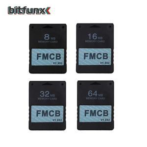 Bitfunx V1.953 PlayStation2 플스호환 Fat 게임 콘솔용  McBoot FMCB 프로그램 카드 OPL