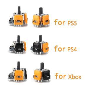 플스호환/플스호환/xbox호환 One/시리즈 컨트롤러 수리 부품 액세서리 용 교체 홀 효과 조이스틱 3D 아날로