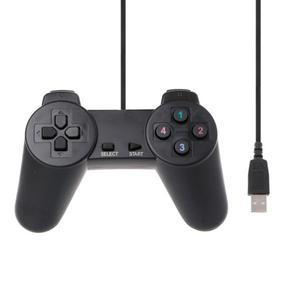 1.5m USB 유선 플스호환 게임 패드  PC 컨트롤러 컴퓨터