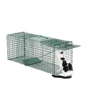야외 동물포획틀 고양이 트랩 철망 구조 너구리 길고양이 포획