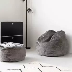 [오너클랜]빈백 소파 인테리어 1인용 스툴 빈백쿠션 의자 특대형