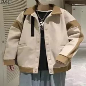 남친 모직 재킷 봄가을 정장 코트 트렌디 자켓 빈티지한 소재 OP3