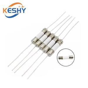 10-100개 5x20mm 세라믹 퓨즈 슬로우 블로우 튜브 핀 포함 250V 0.5A 1A 2A 3A 4A 5A 6A 7A 8A