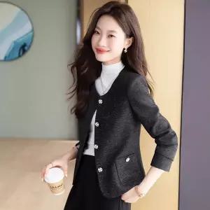 루타꽁몰 여사친 정장 재킷 코트 쇼트 초가을 춘추추복 상의 HO3