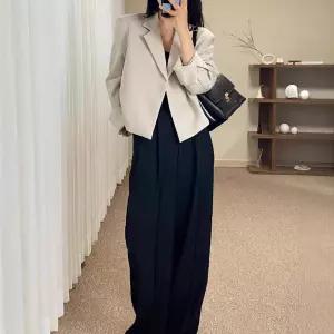 루타꽁몰 여사친 가을 정장 재킷 클래식 칼라 코트 긴팔 HO3