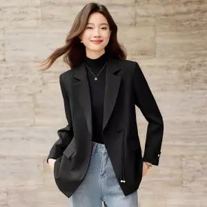 루타꽁몰 정장 자켓 코트 반버튼 상의 춘추 여자 HO3