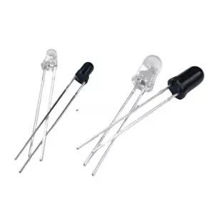 IR LED 트랜지스터 발광 적외선 전구 수신기 940nm 이미터 10 송신기