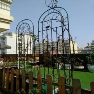 철제 스탠드울타리 넝쿨지주대 식물 중등의 대형 아치 펜스