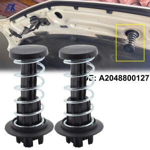 메르세데스 호환 벤츠 호환 W204 W212 A207 R231 후드 용수스틸 캐치 안전 2048800127 패스너 클립 2 개