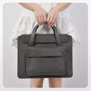 가죽 노트북 가방 사무용 직장인 서류 수납백 브리프케이스 노트북파우치 아이패드파우치