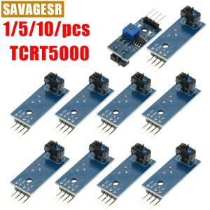 1-10pcs TCRT5000 적외선 반사 센서 IR 광전 스위치 배리어 라인 트랙 모듈  다이오드 트라이오드 3.3v용