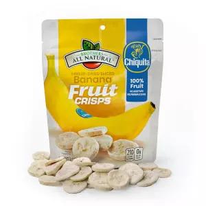 스 올 내추럴 얼린 말린 크리스프 치키타 바나나 2 8팩 00 텐 프리 대두 간식 재밀봉 가능한 파우치로