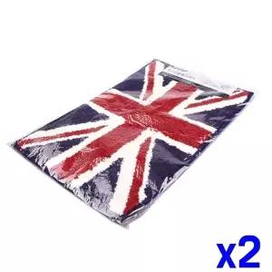 TBZ 영국국기 극세사 주방매트 중 40x60cm x2개 씽크매트