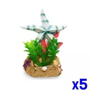 TBZ 수족관 관상용 불가사리 소품 x5개 수조장식용품